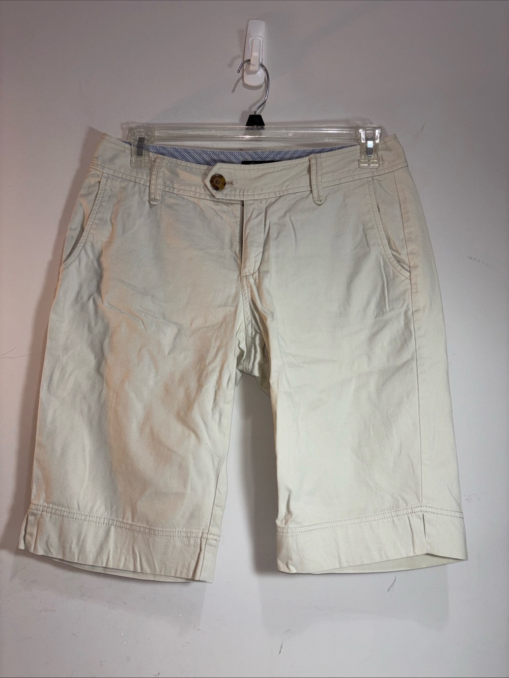 Eddie Bauer Women’s Cream Casual Bermuda Shorts. 900